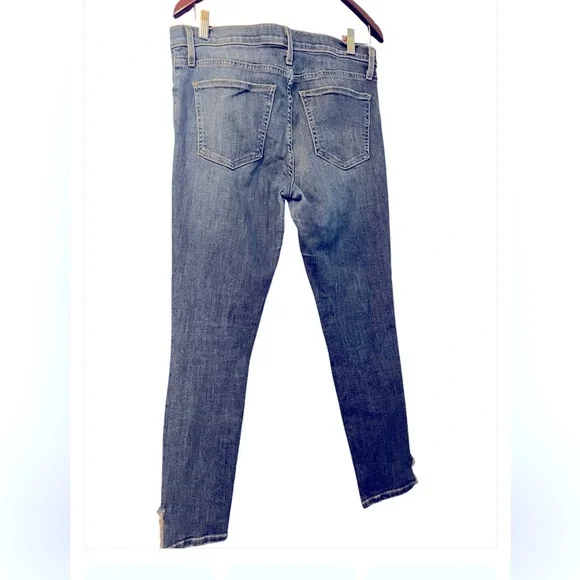 CURRENT ELLIOTT The Stiletto Divina Destroyed Skinny Jeans 30 Women - Picture 5 of 11